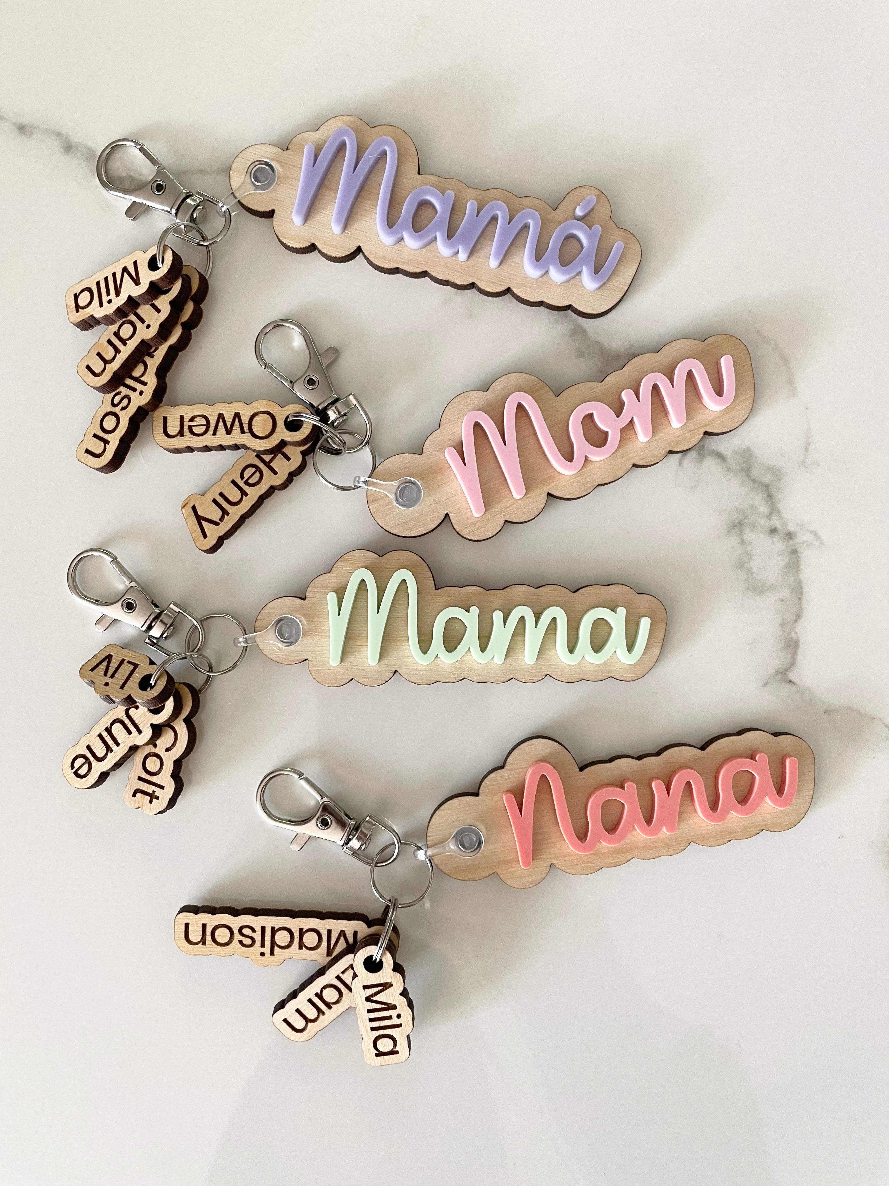Mother's Day keychain