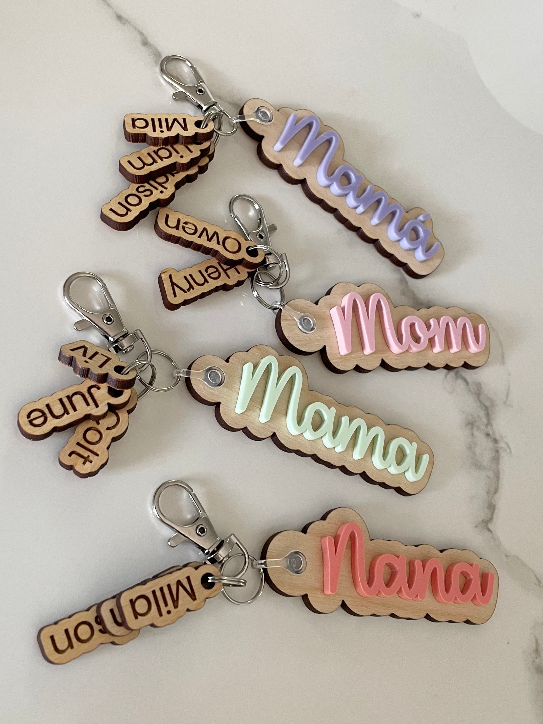 Mother's Day keychain