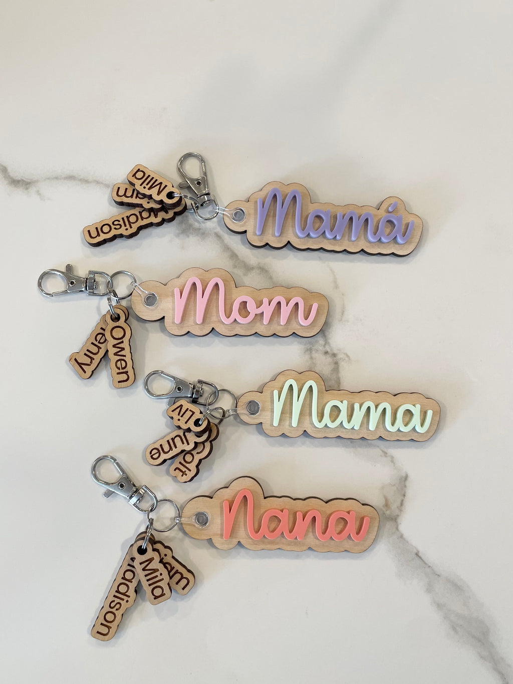 Mother's Day keychain