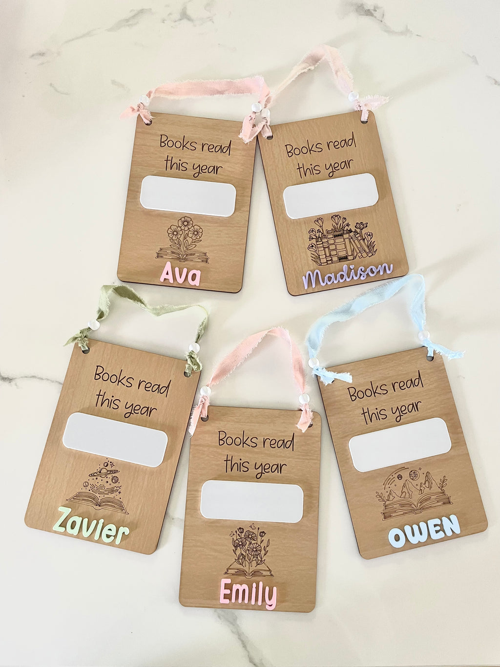 Books Read Sign - Personalized