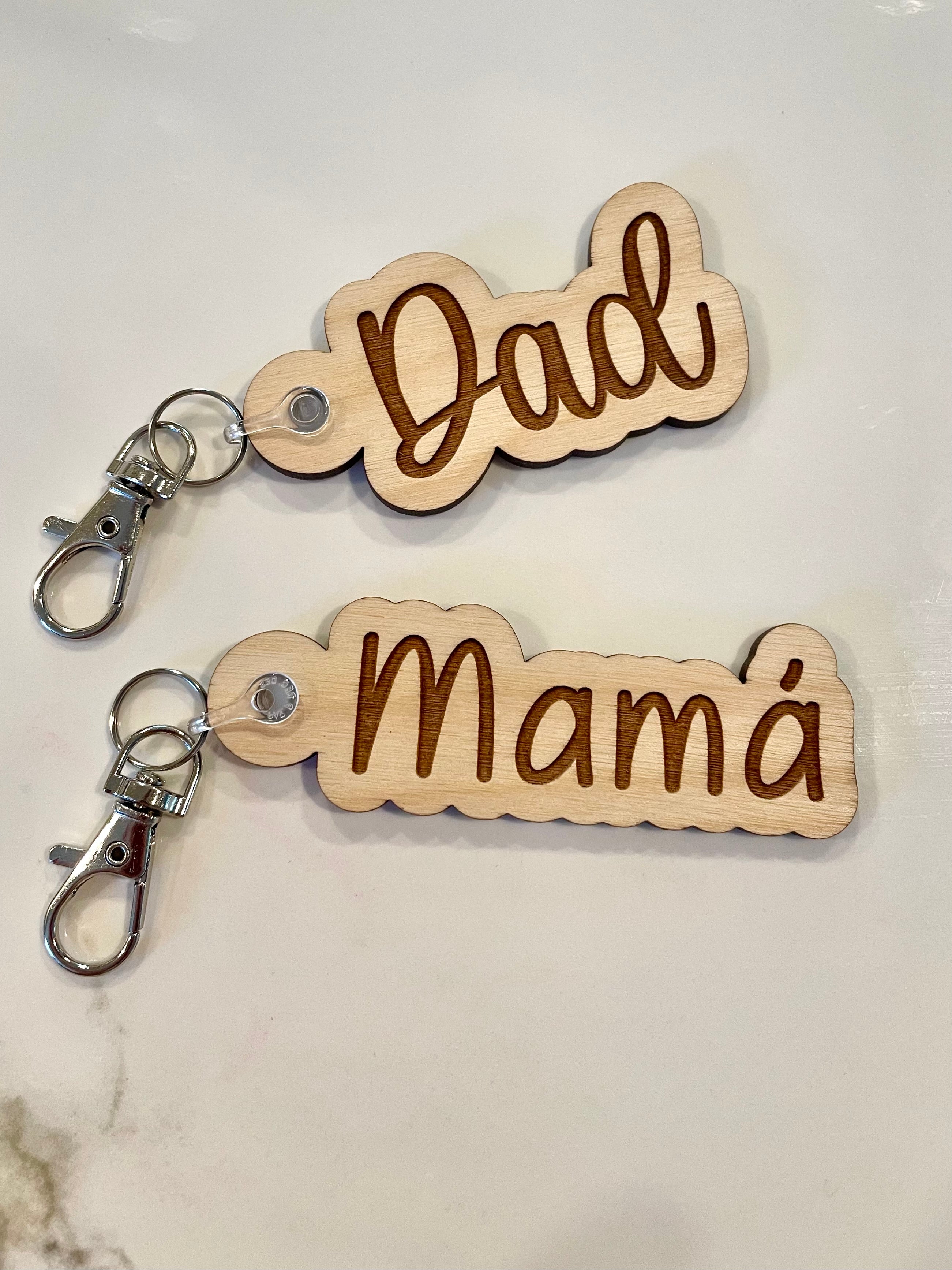 Custom Keychain/Bag Tag