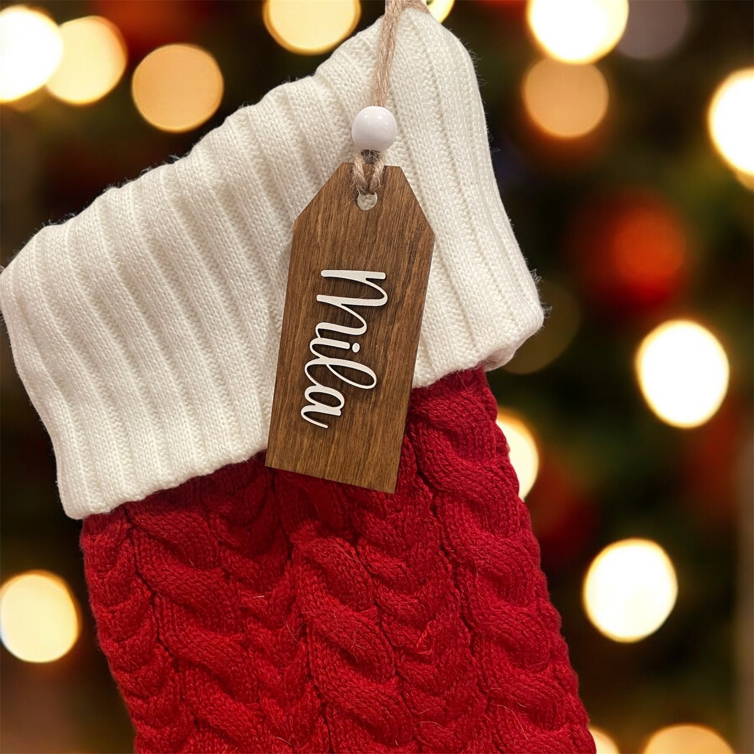 Custom Stocking Tags