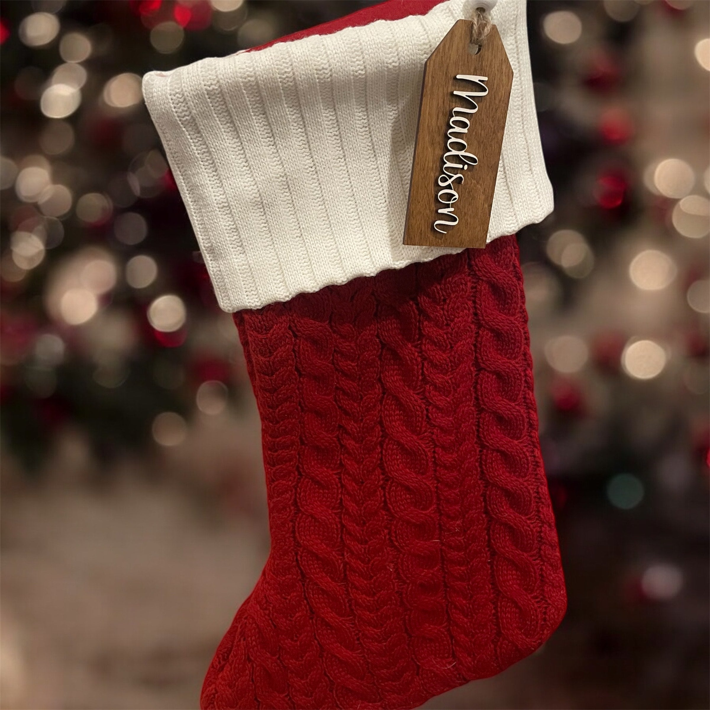 Custom Stocking Tags