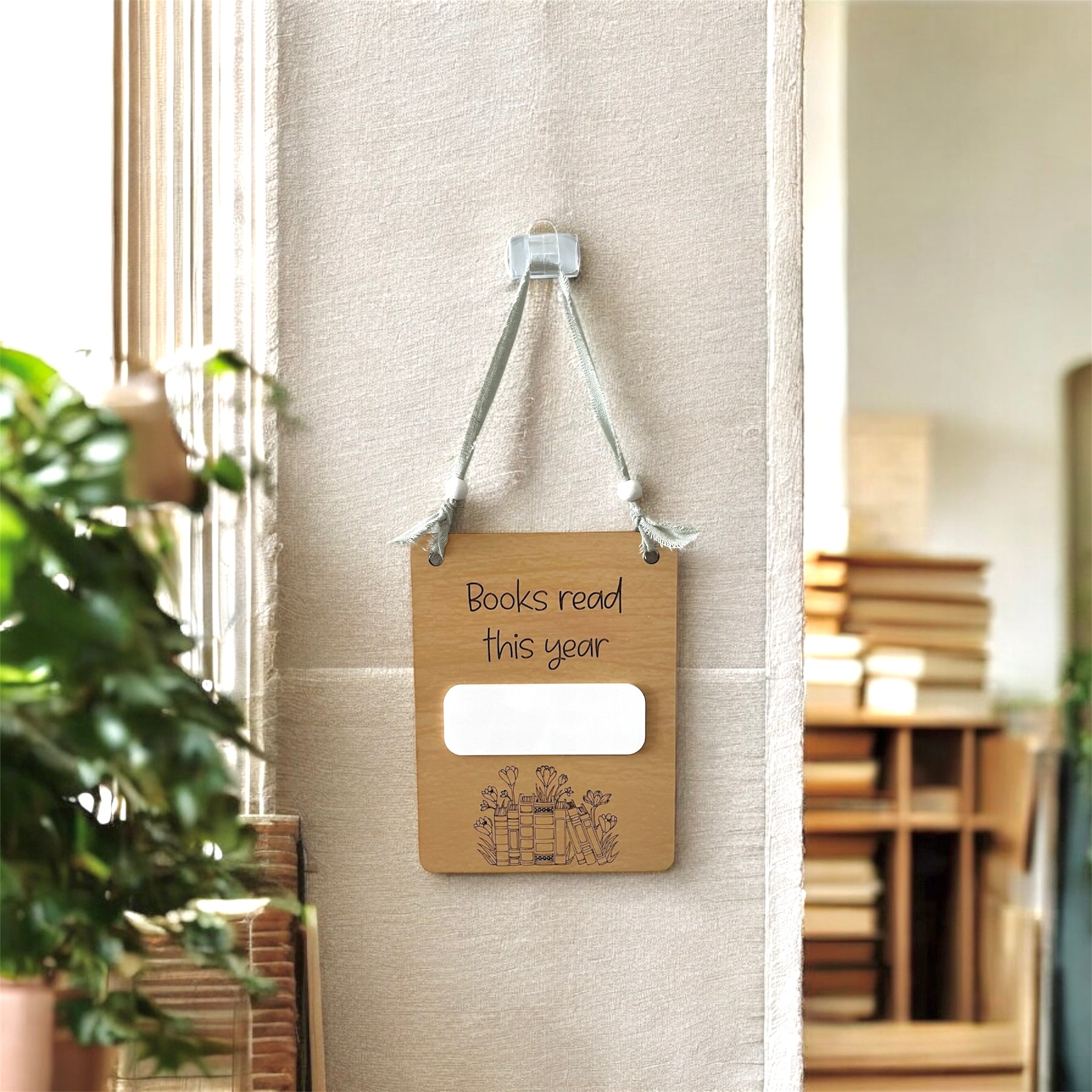 Books Read Sign